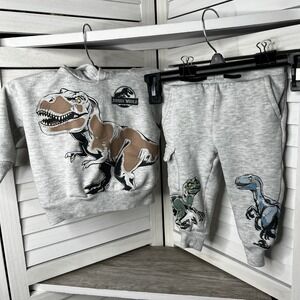 Jurassic World 2 Piece Hoodie & Jogger‎ Set Size 12 Month Worn & Washed Once